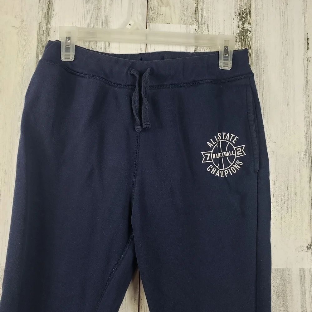 the childrens place boys navy blue jogger sweatpants size XL 14